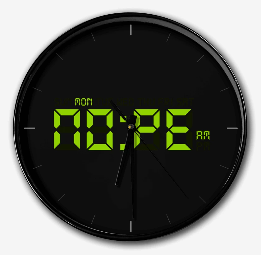 Reloj Negro de Nope