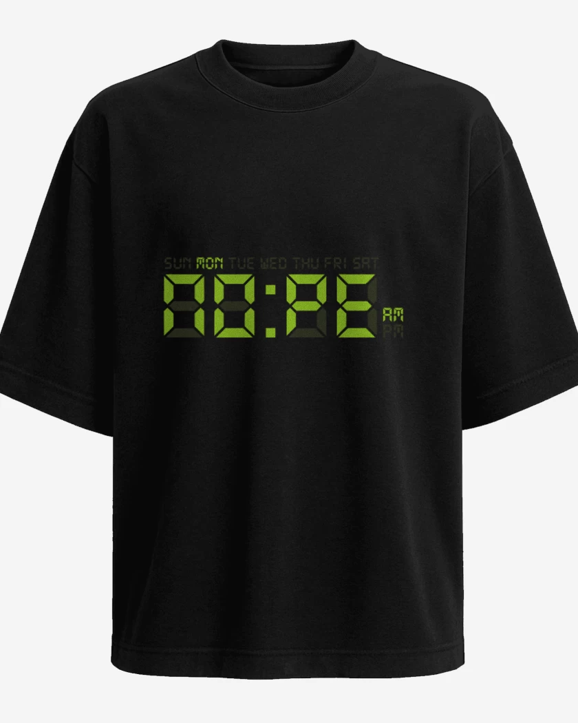 Polera Oversize Negro de Nope