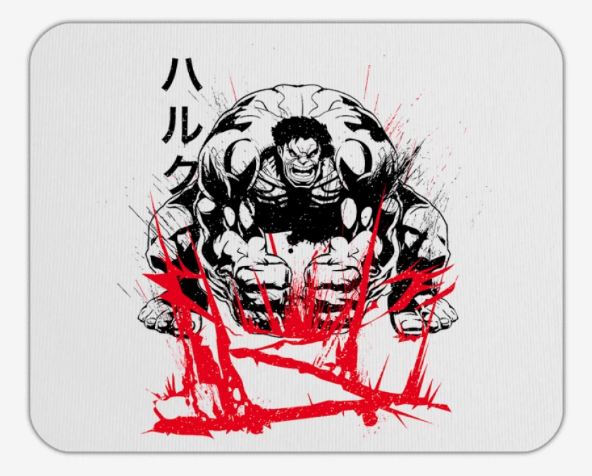Mousepad Hulk Japones 