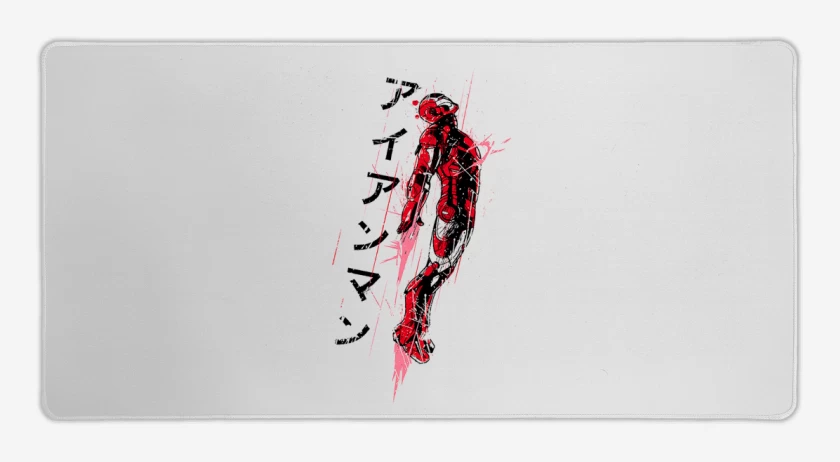 Mouse pad Gamer Iron Man Japones