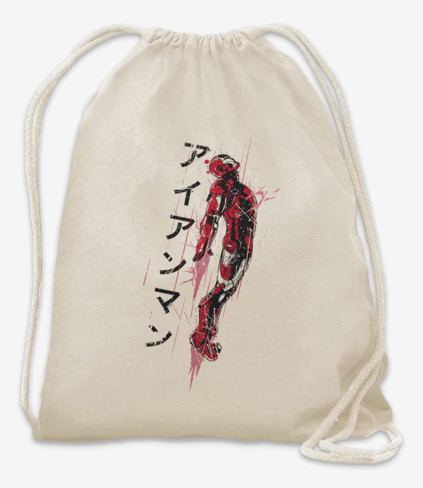 Mochila Blanco de Iron Man Japones