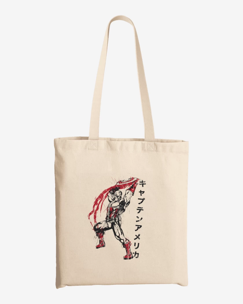 Totebag Capitan America Japones