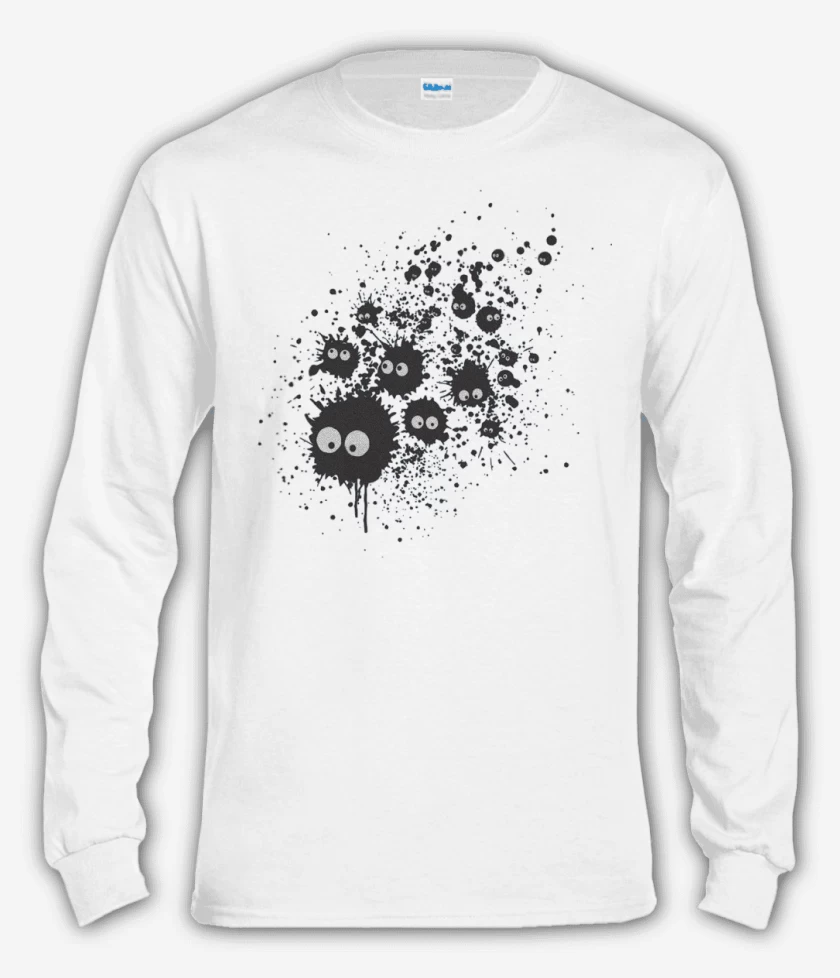Polera manga larga Blanco de Chihiro