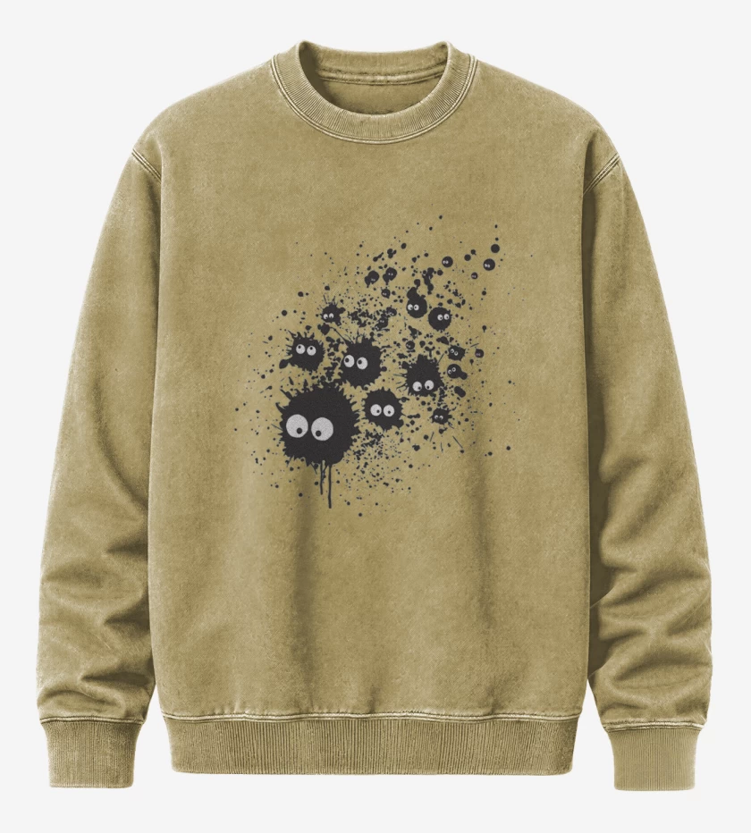 Poleron Polo Acid Wash Beige de Chihiro