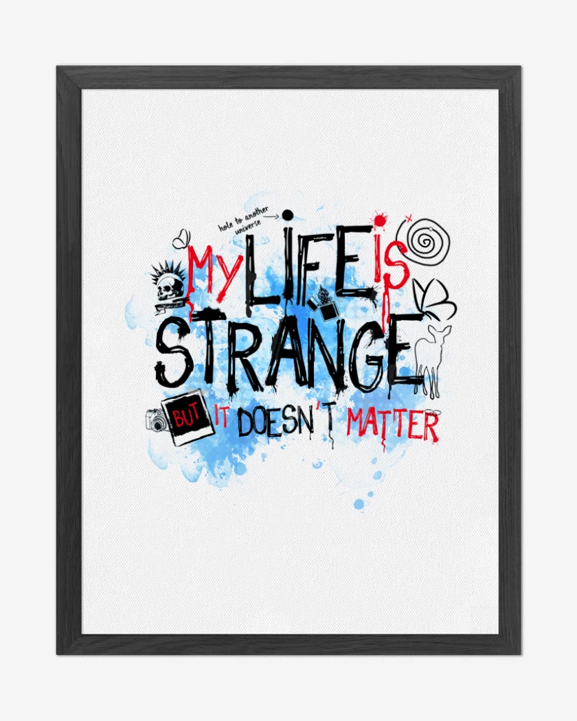 Cuadro decorativo Blanco de Life is strange