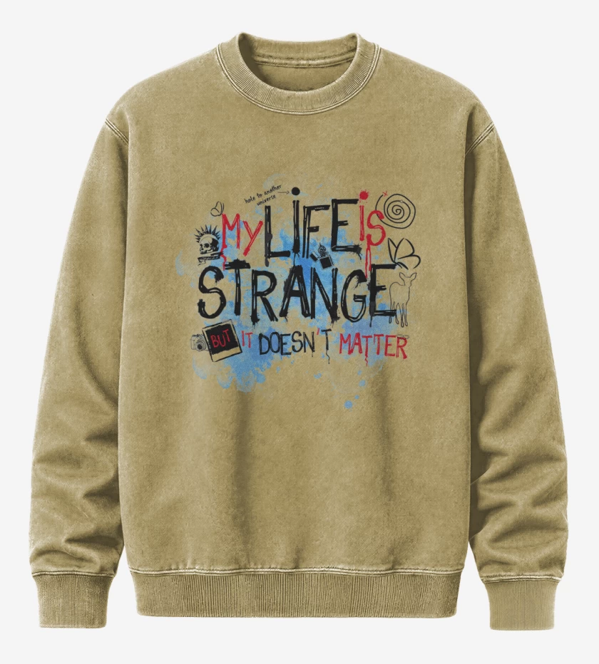 Poleron Polo Acid Wash Beige de Life is strange
