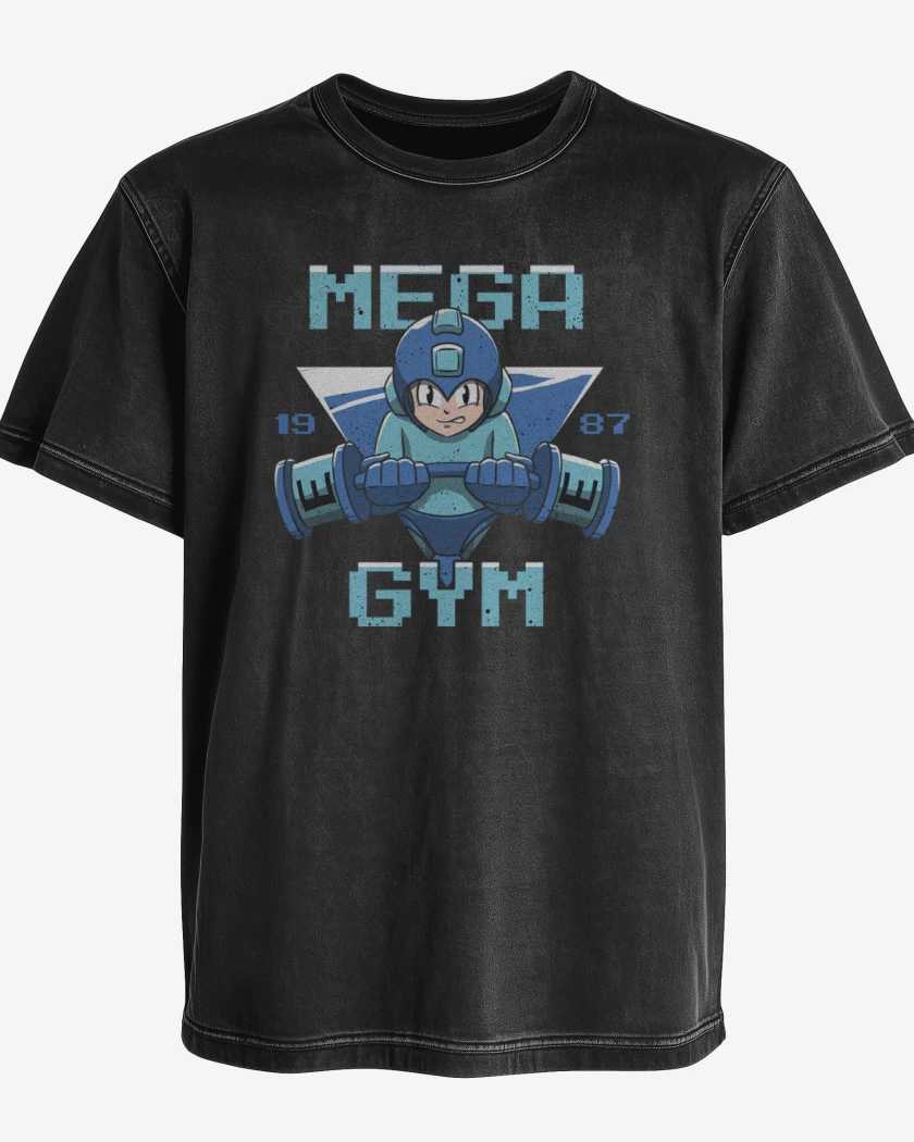 Polera desgastada MegaGym 