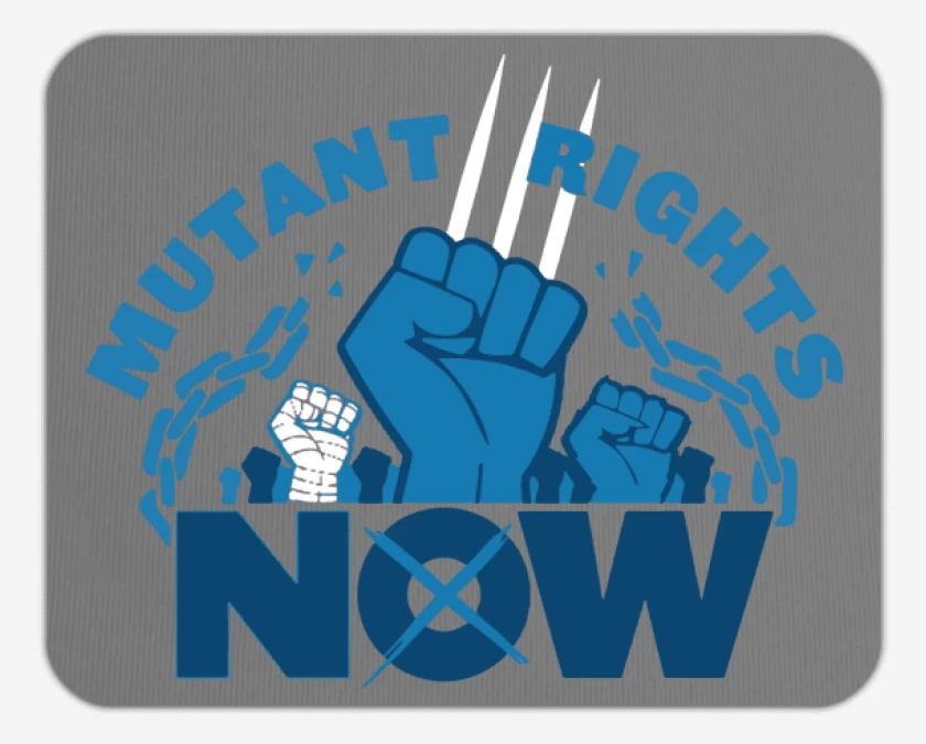 Mousepad X-Men Mutant Rights