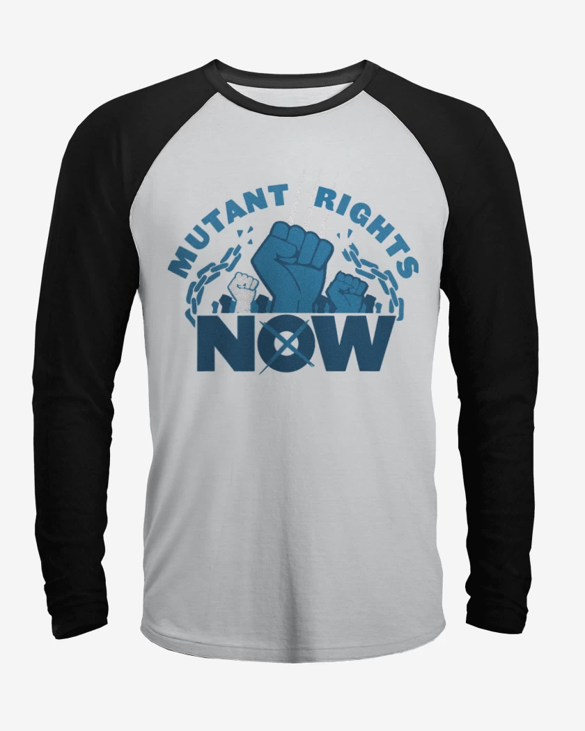 Polera Raglan X-Men Mutant Rights