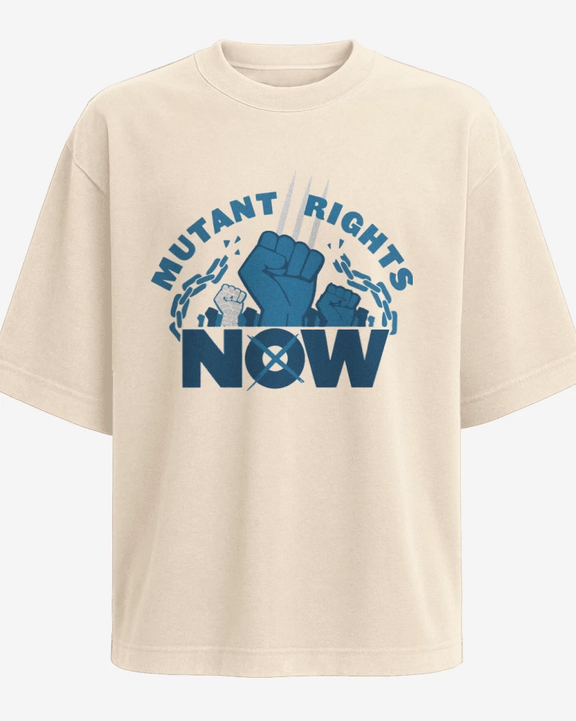 Polera Oversize X-Men Mutant Rights