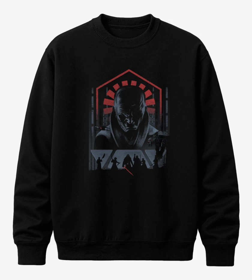 Poleron polo Negro de Snoke