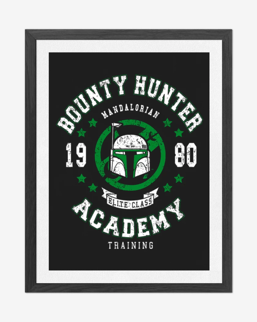 Cuadro decorativo Negro de Boba Academy