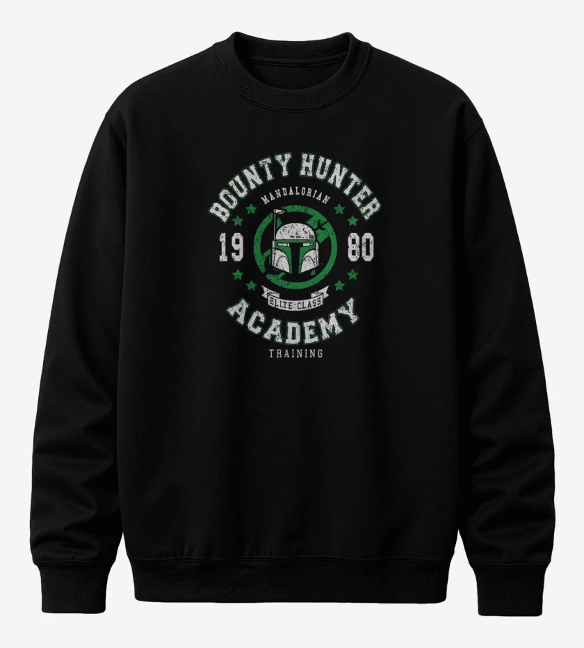 Poleron polo Negro de Boba Academy