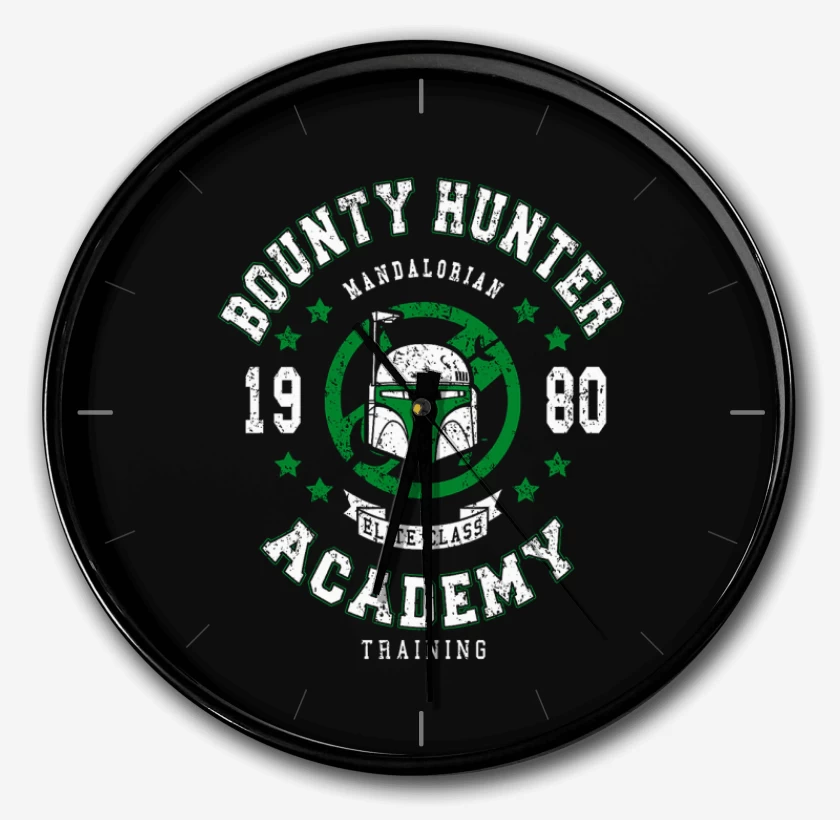 Reloj Negro de Boba Academy
