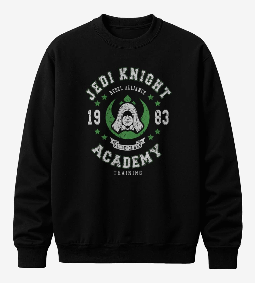 Poleron polo Negro de Jedi Academy