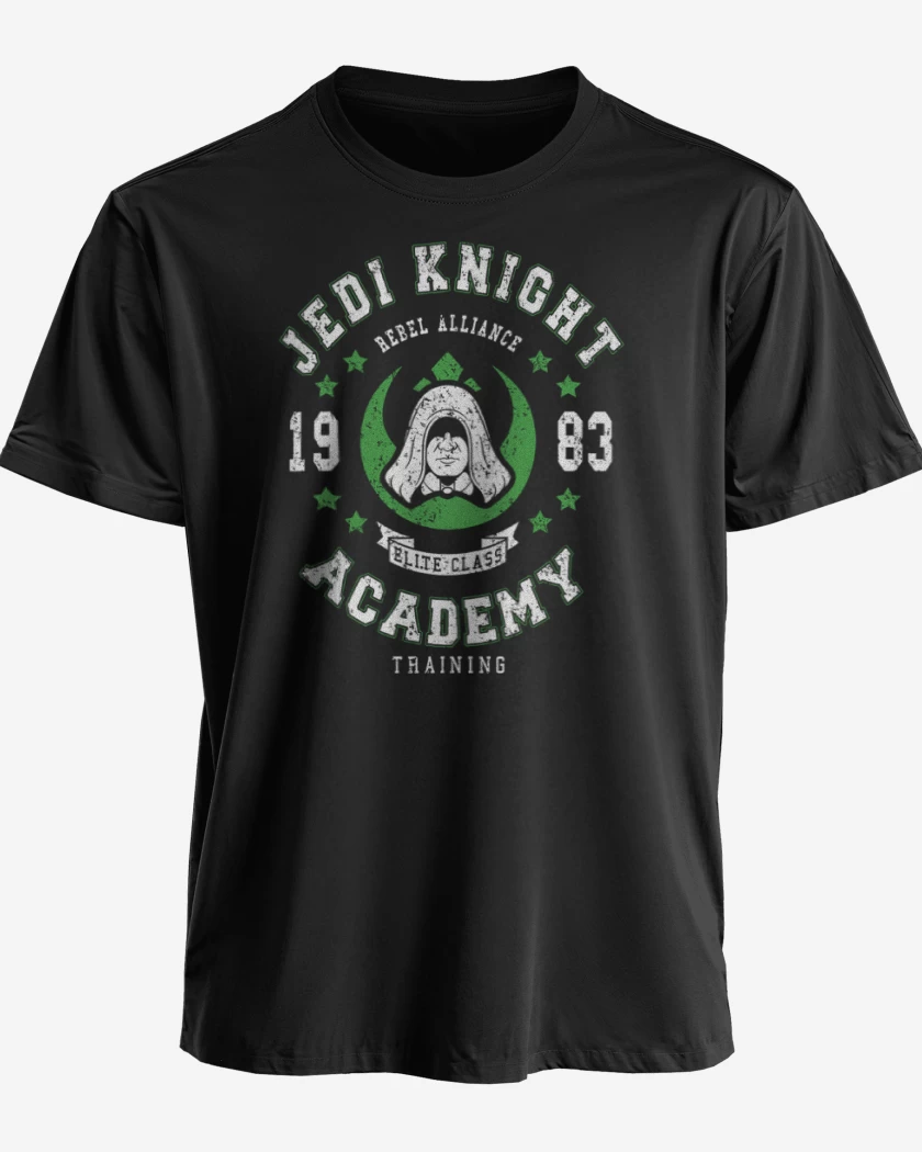 Polera premium Negro de Jedi Academy
