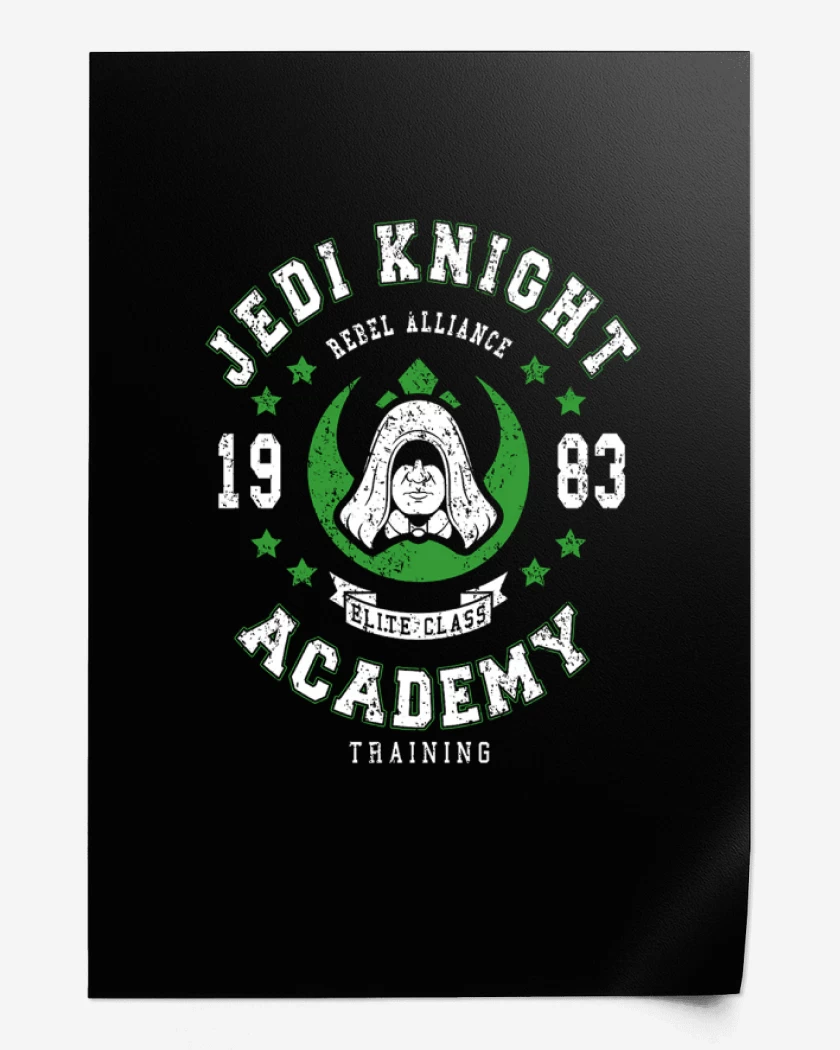 Print Negro de Jedi Academy