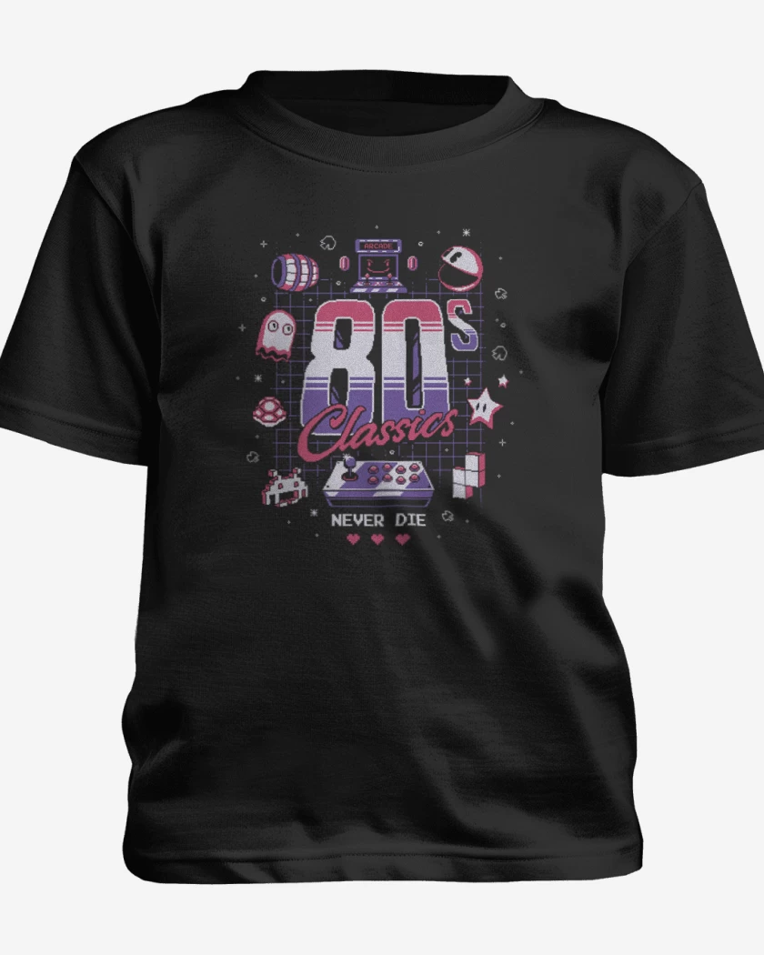 Polera de niño Negro de 80 classics