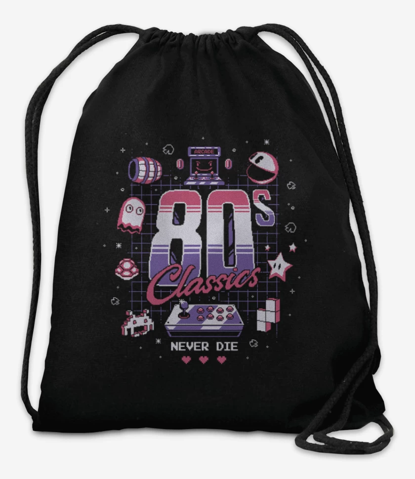 Mochila Negro de 80 classics