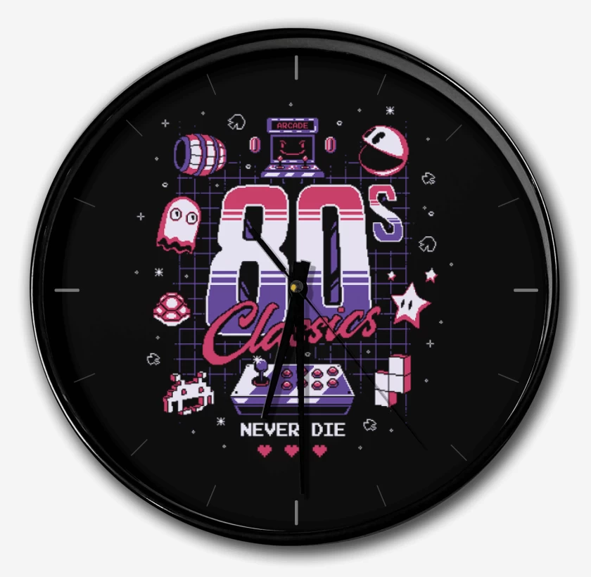 Reloj Negro de 80 classics