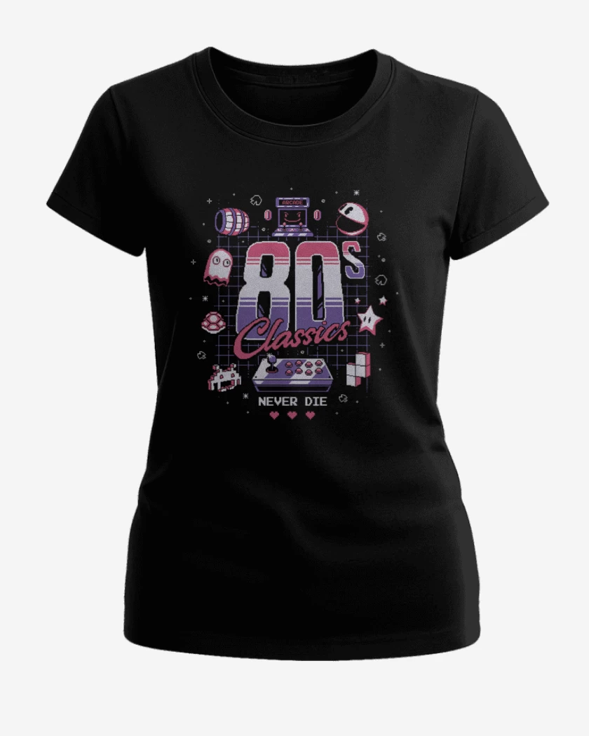Polera de Mujer Negro de 80 classics