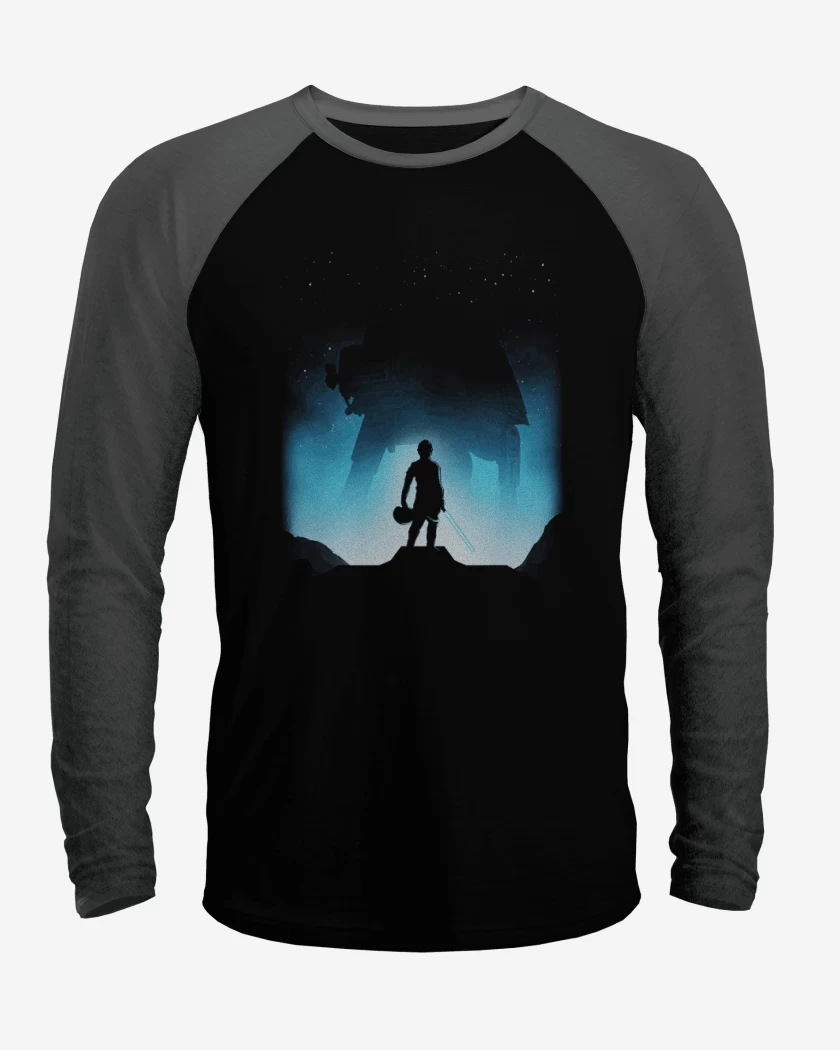 Polera Raglan Luke vs ATAT