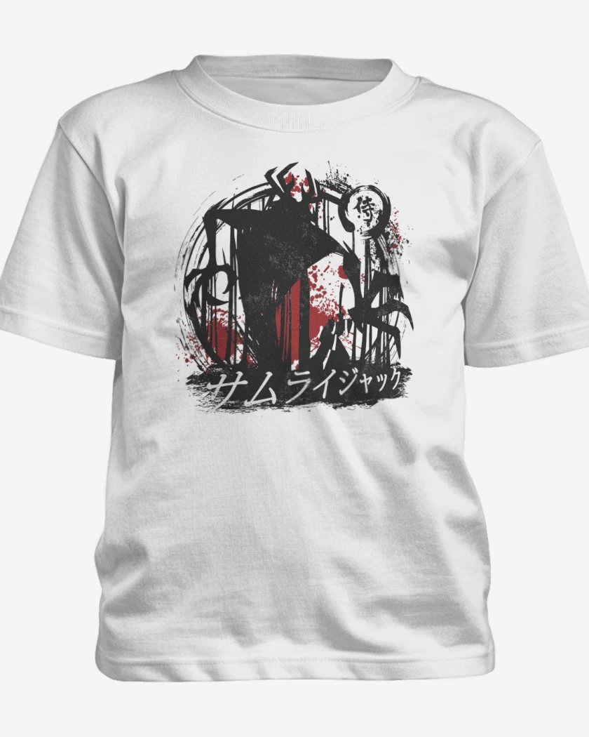 Polera de niño Blanco de Samurai Jack