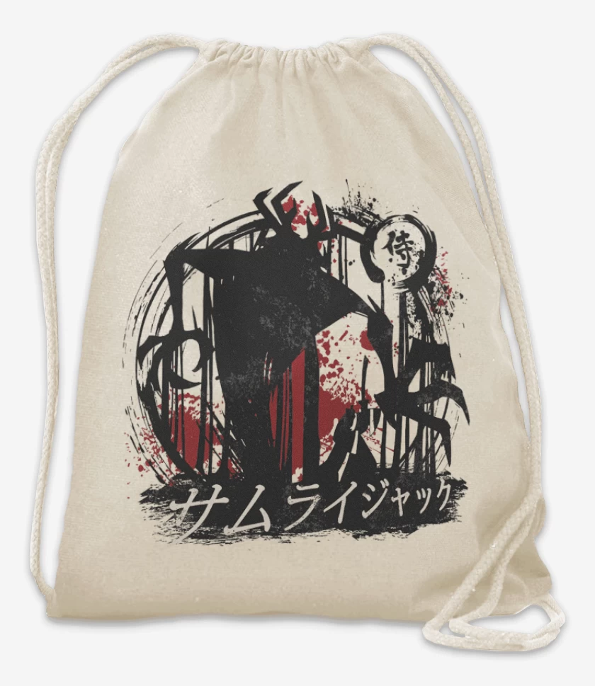 Mochila Blanco de Samurai Jack