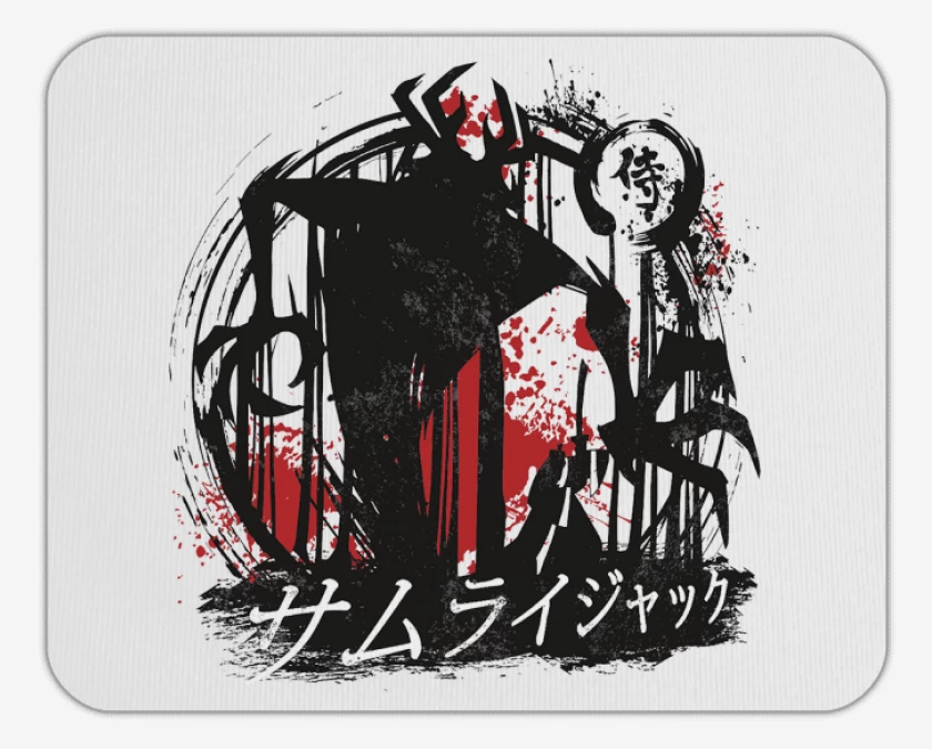 Mousepad Blanco de Samurai Jack