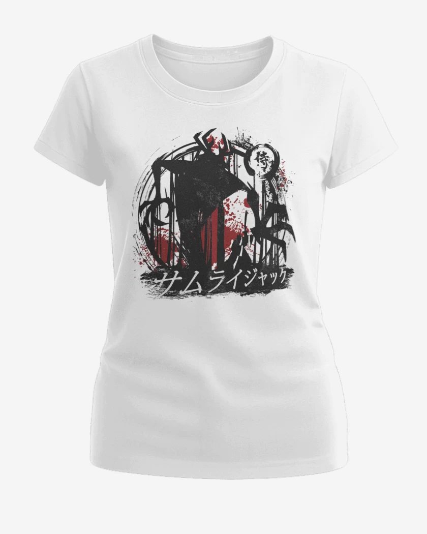 Polera de Mujer Blanco de Samurai Jack