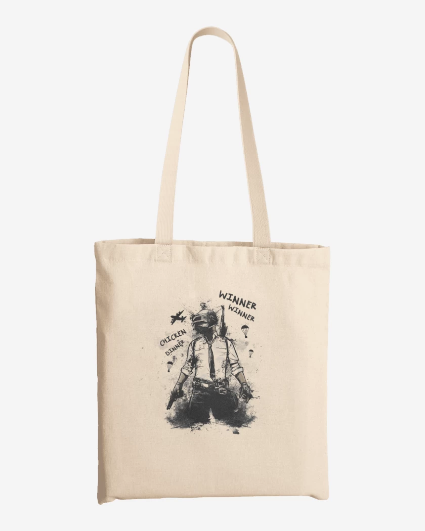 Totebag Pubg chicken dinner