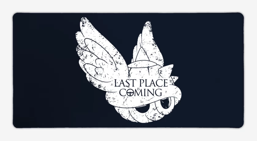 Mouse pad Gamer Super bigote Kart - Last Place is Coming