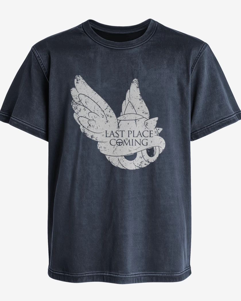 Polera desgastada Super bigote Kart - Last Place is Coming