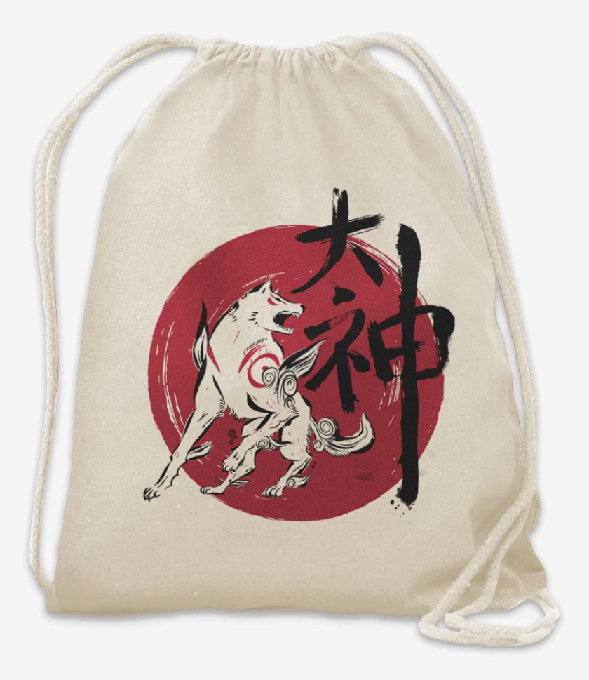 Mochila Blanco de Okami