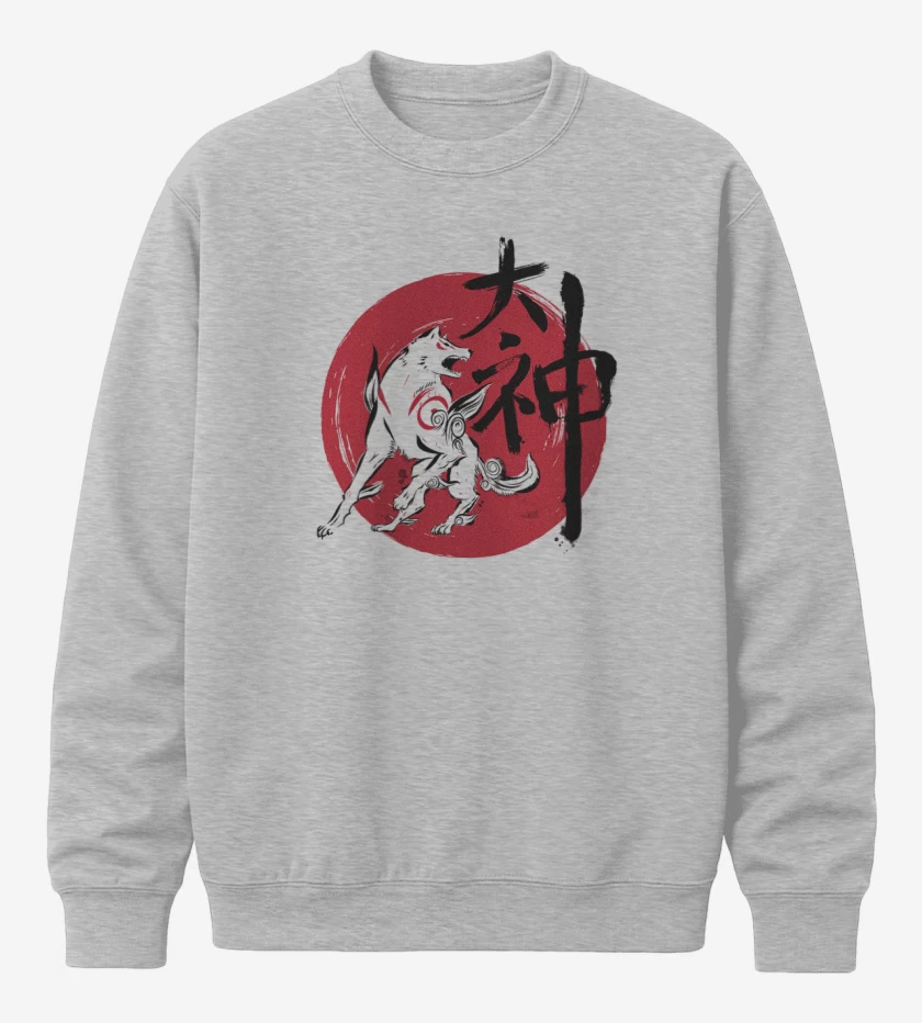 Poleron polo Gris Melange de Okami