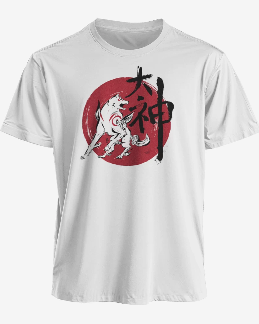Polera premium Blanco de Okami