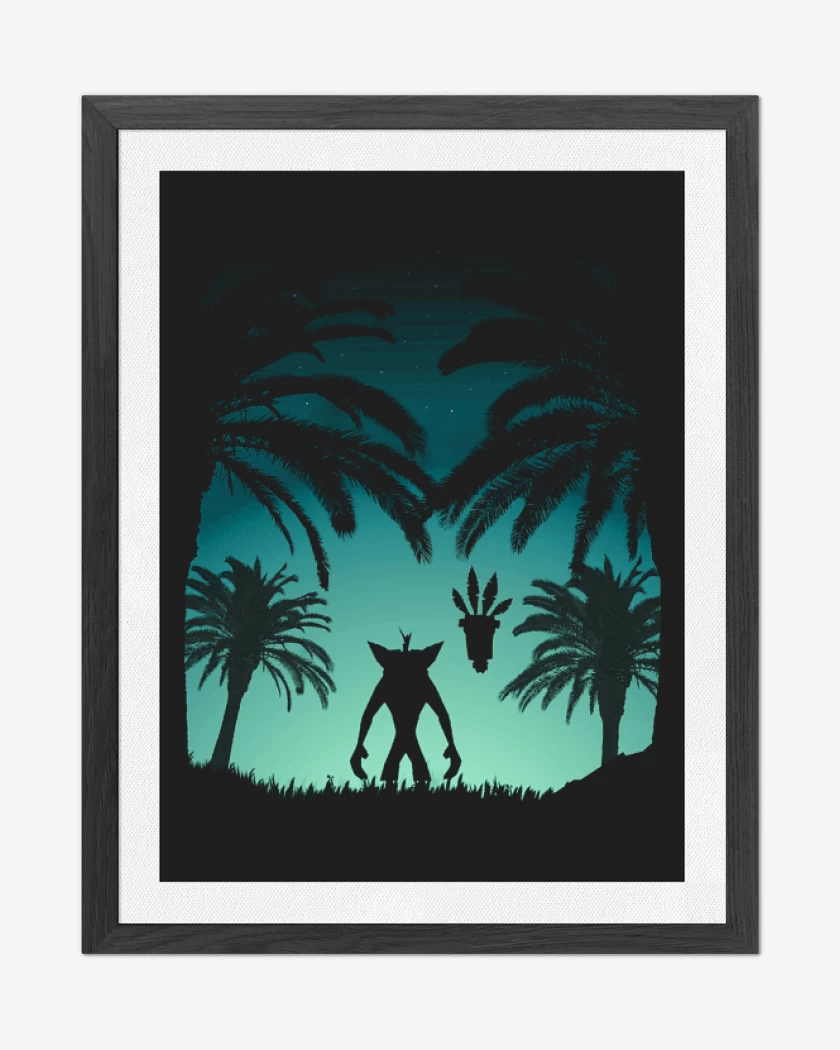 Cuadro decorativo Crash Bandicoot