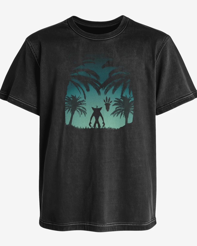 Polera desgastada Crash Bandicoot