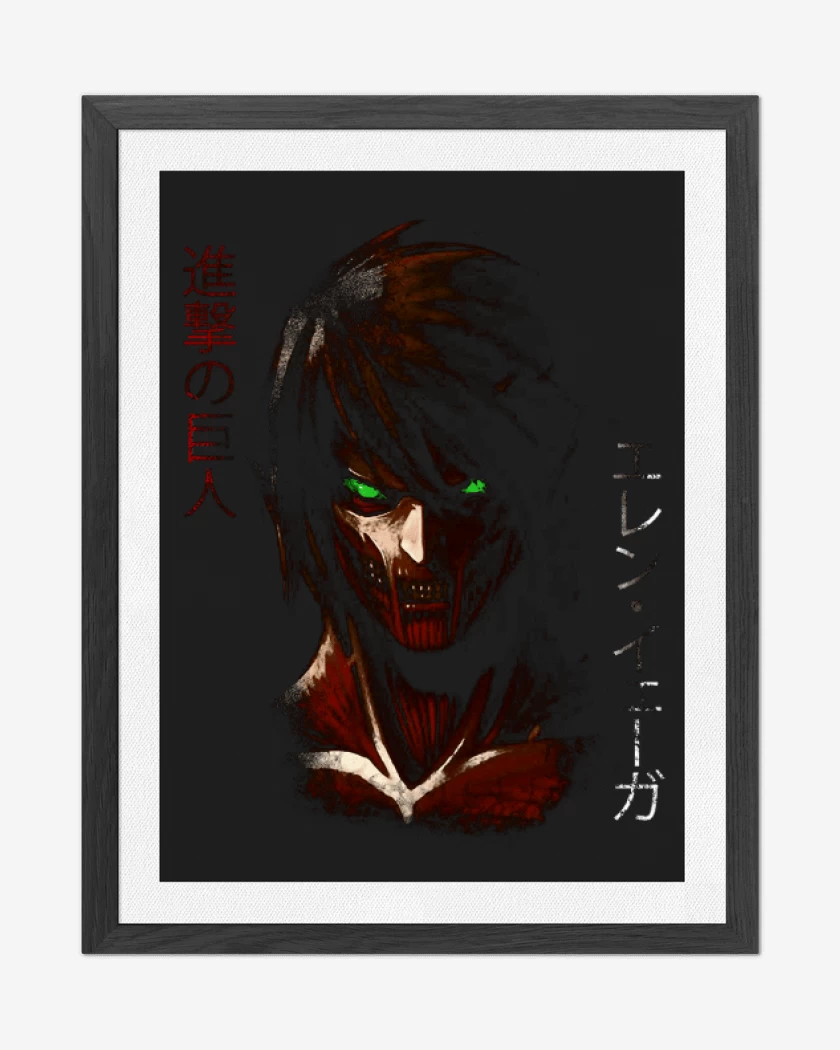 Cuadro decorativo Eren SNK