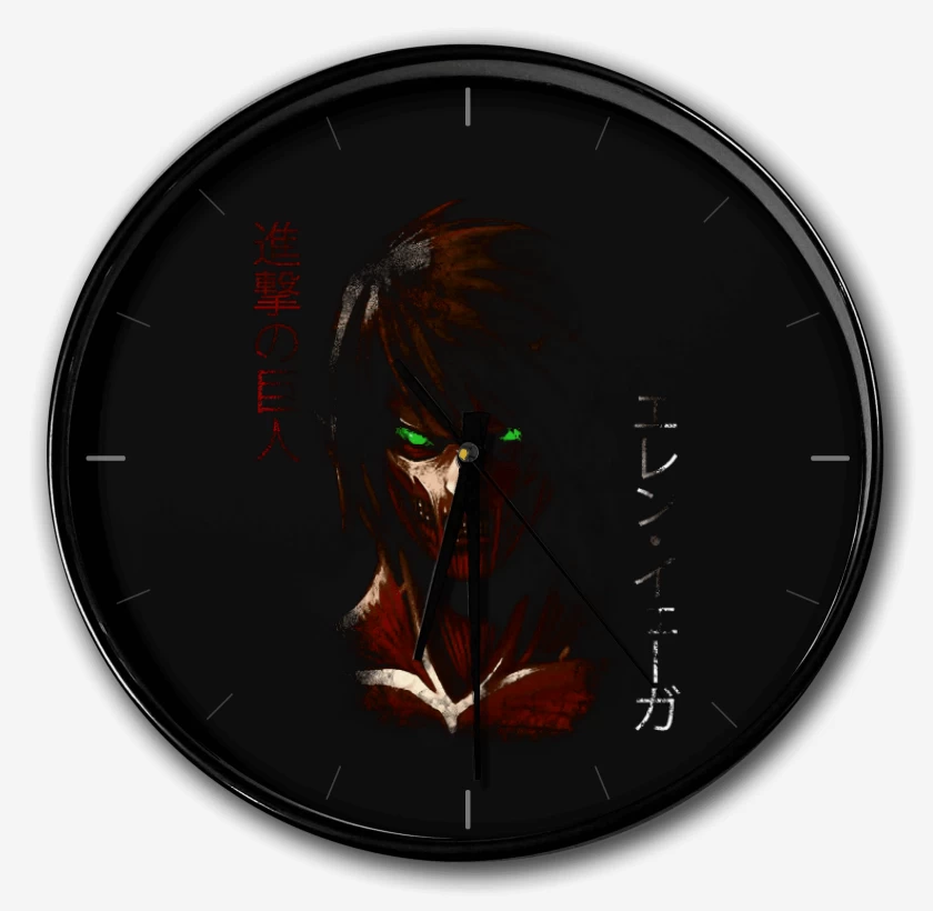 Reloj Negro de Eren SNK