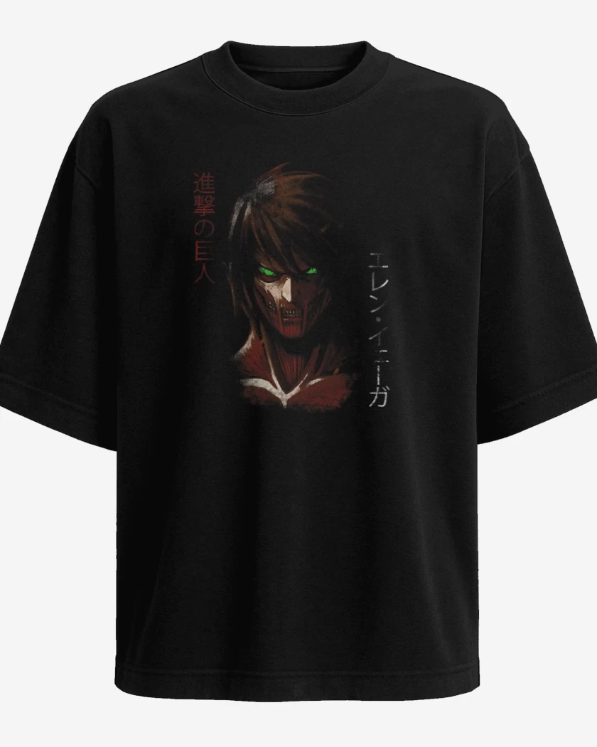 Polera Oversize Eren SNK