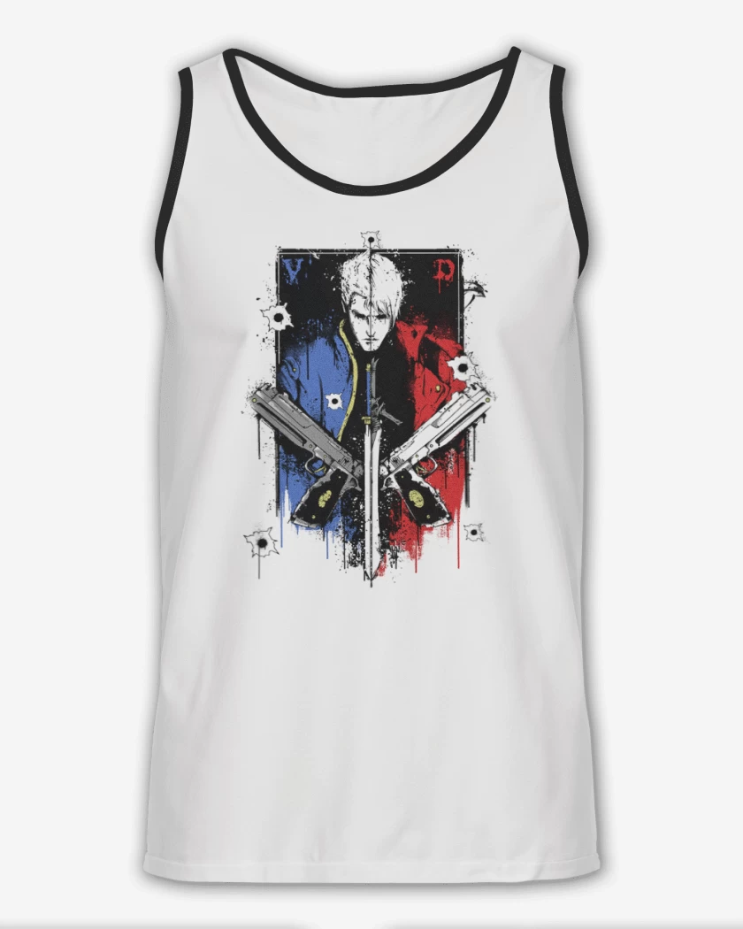 Sudadera Blanco de devil may cry