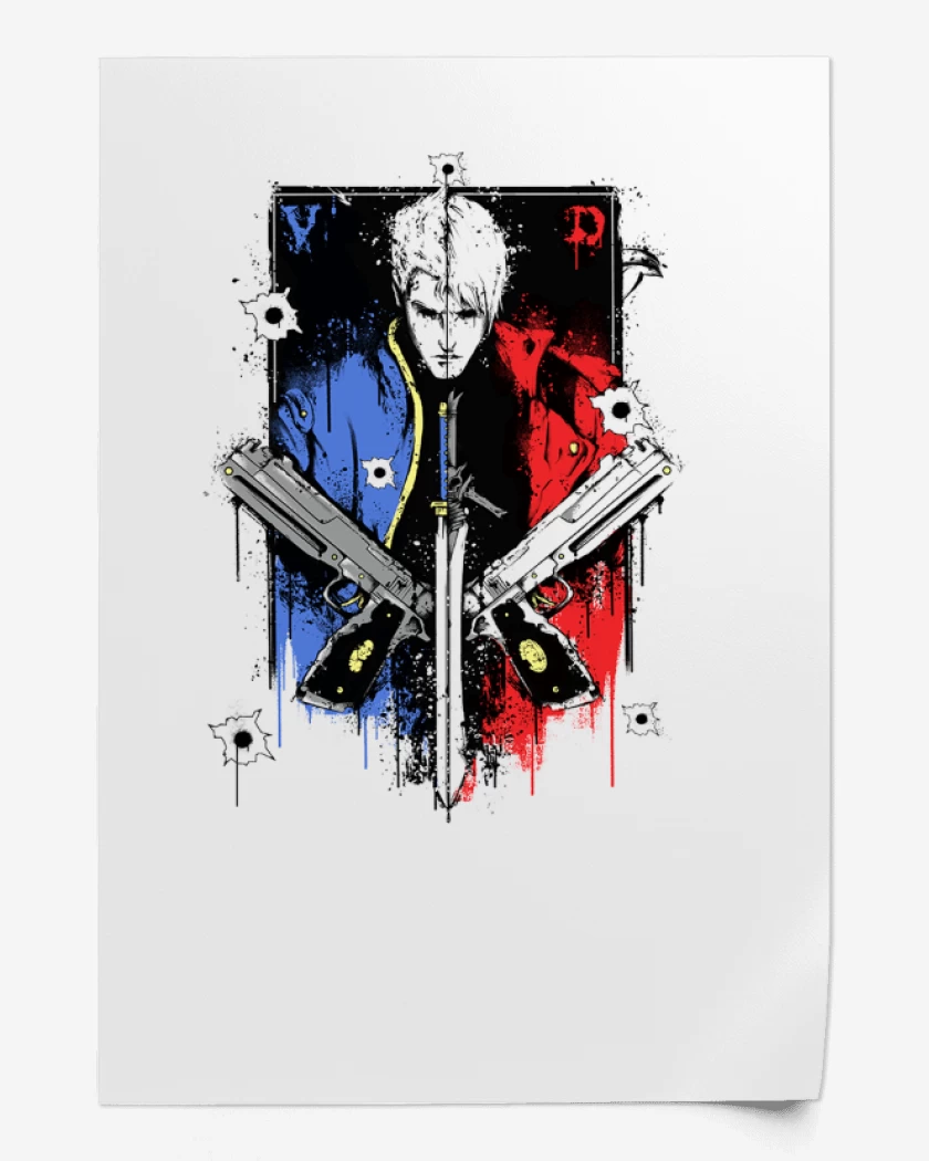 Print Blanco de devil may cry