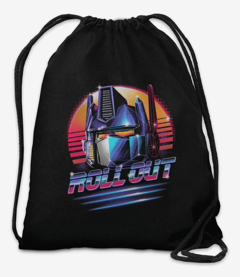 Mochila Negro de Optimus Roll Out