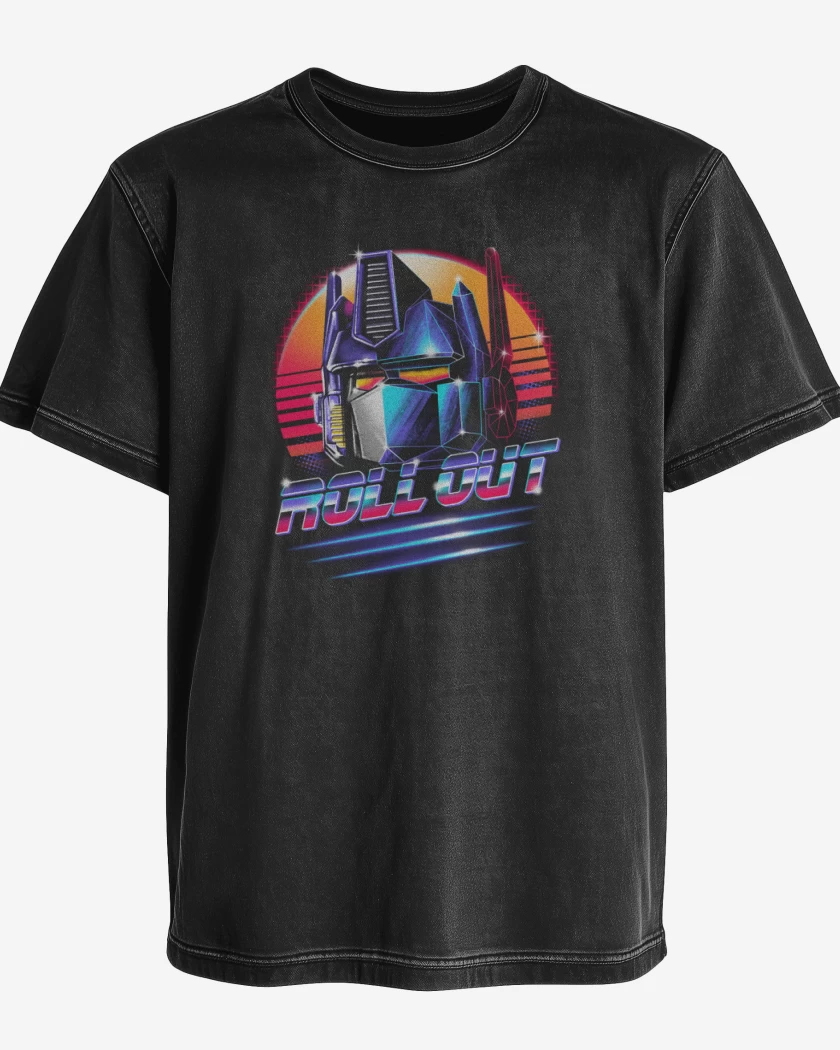 Polera desgastada Optimus Roll Out