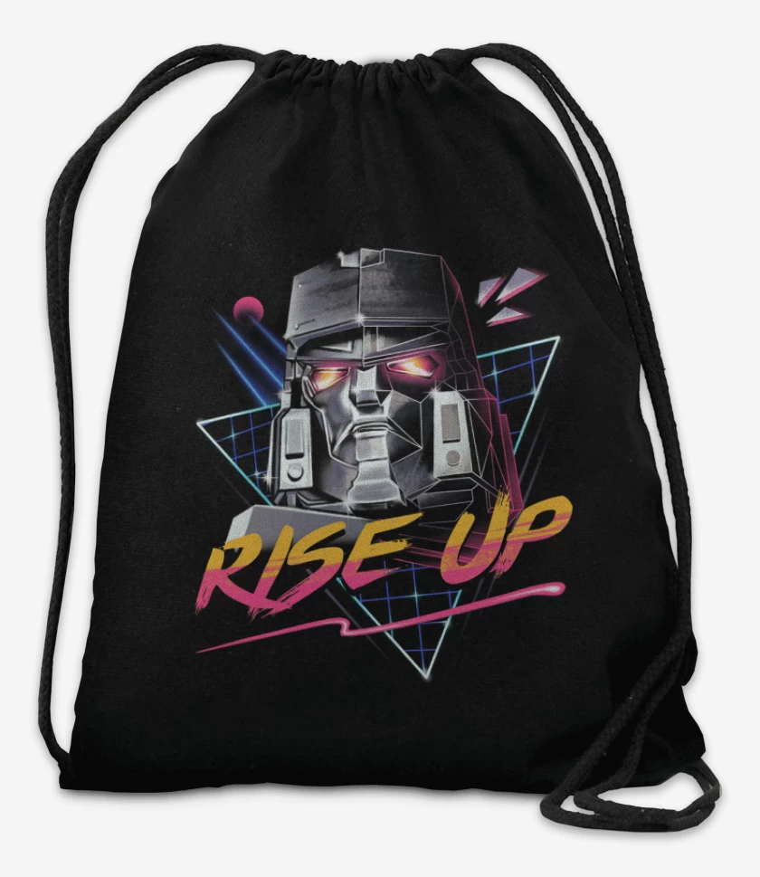 Mochila Negro de Megatron Rise Up