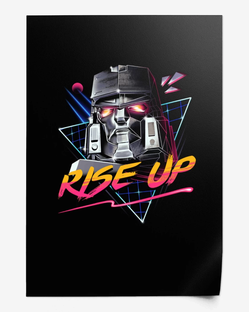 Print Megatron Rise Up