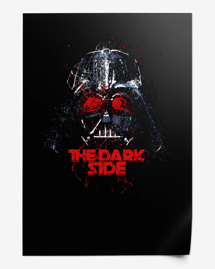 Print Negro de Dark Side