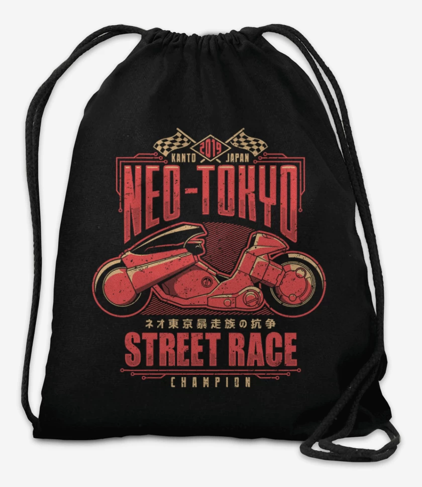 Mochila Negro de Akira Race