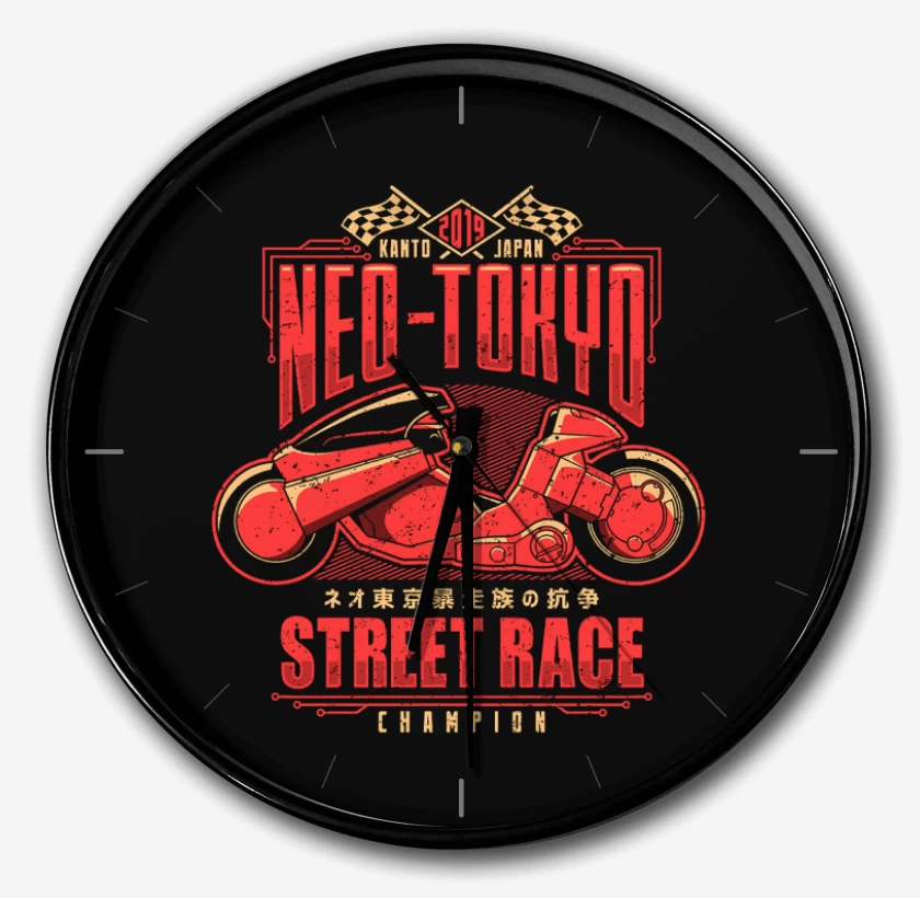 Reloj Negro de Akira Race